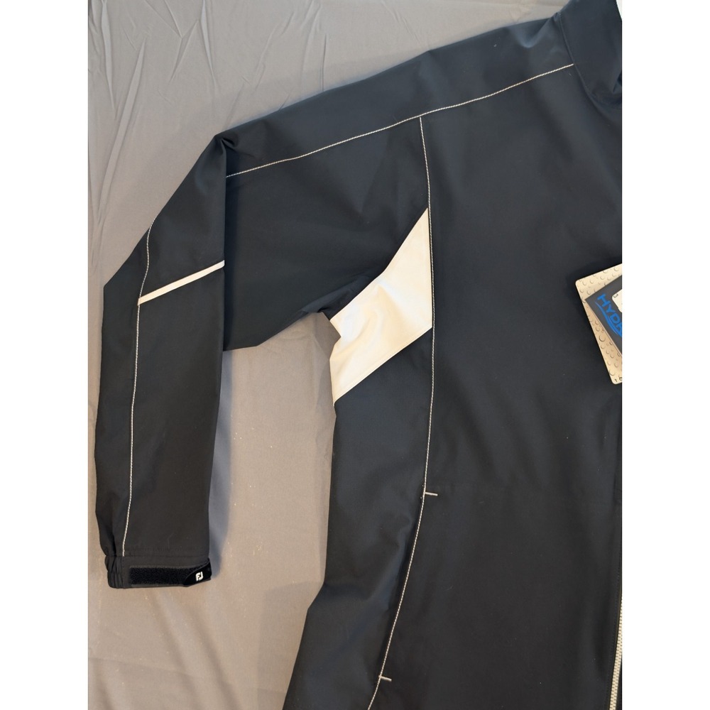 Footjoy Hydrolite Rain Jacket XL Womens DryJoys Black Golf Full Zip New NWT 0017 - Picture 3 of 7